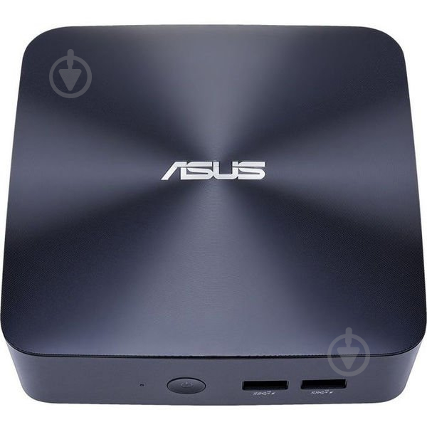 Неттоп Asus UN68U-BM011M (90MS0171-M00110) VivoMini blue - фото 1