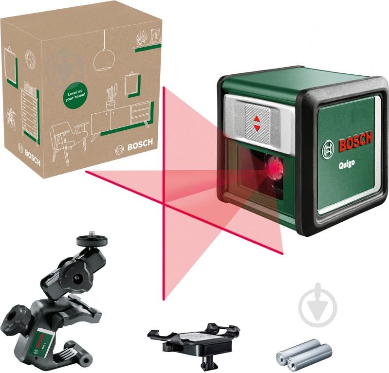 Нивелир лазерный Bosch Quigo 06036635Z0 - фото 3 Нивелир лазерный Bosch Quigo 06036635Z0 - фото 3