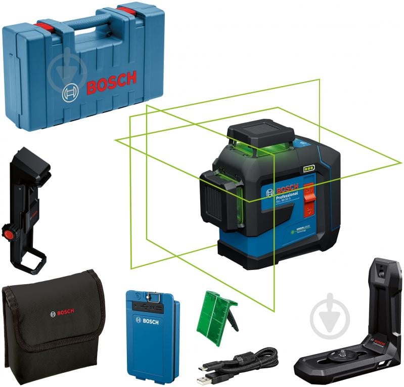 Нивелир лазерный Bosch GLL 80-33 G 0601065501 - фото 2 Нивелир лазерный Bosch GLL 80-33 G 0601065501 - фото 2