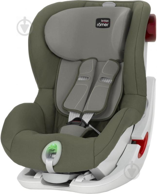 Автокресло Britax-Romer KING II ATS Olive Green оливковый 2000025677 - фото 1