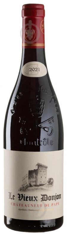 Вино Le Vieux Donjon Chateauneuf-du-Pape 2021 0,75 л - фото 1 Вино Le Vieux Donjon Chateauneuf-du-Pape 2021 0,75 л - фото 1