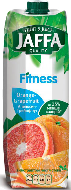 Нектар Jaffa Апельсиново-грейпфрутовий 0,95л - фото 1