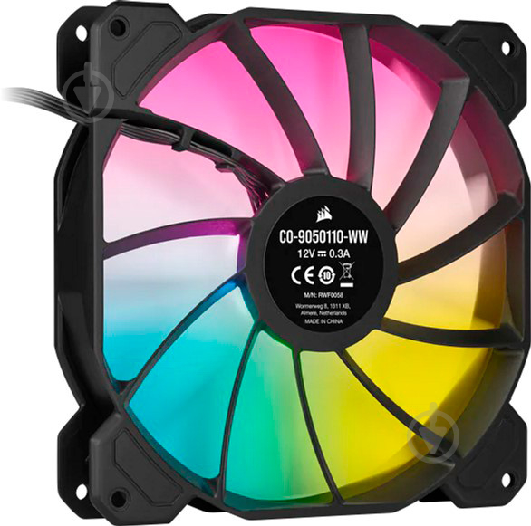 Вентилятор Corsair iCUE SP140 RGB Elite Performance (CO-9050110-WW) - фото 4