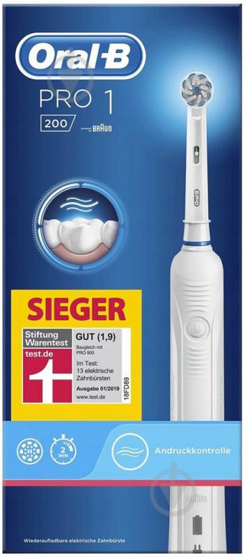 Зубна щітка Braun Oral-B PRO1 200 D16.513.3U Sensi Ultrathin - фото 2