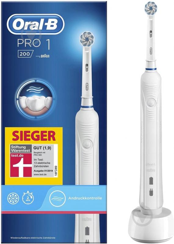 Зубна щітка Braun Oral-B PRO1 200 D16.513.3U Sensi Ultrathin - фото 1