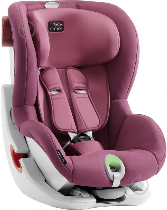 Автокресло Britax-Romer KING II ATS Wine Rose розовый темный 2000027836 - фото 3