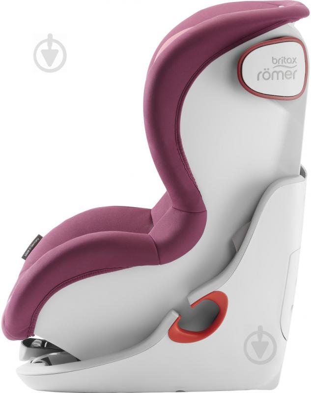 Автокресло Britax-Romer KING II ATS Wine Rose розовый темный 2000027836 - фото 4