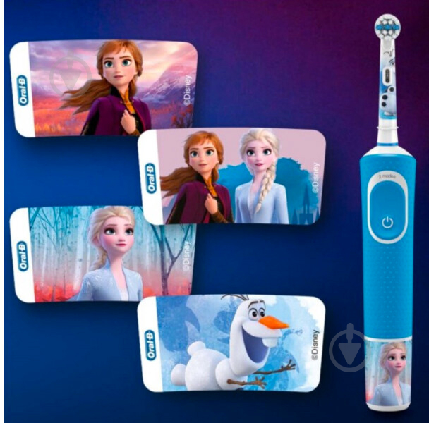 Зубная щетка Braun Oral-B D100.413.2K Frozen II - фото 6