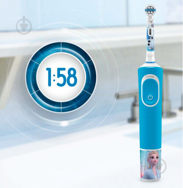 Зубная щетка Braun Oral-B D100.413.2K Frozen II - фото 5