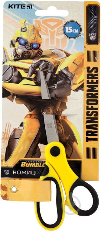 Ножницы детские 15 см Transformers KITE - фото 1