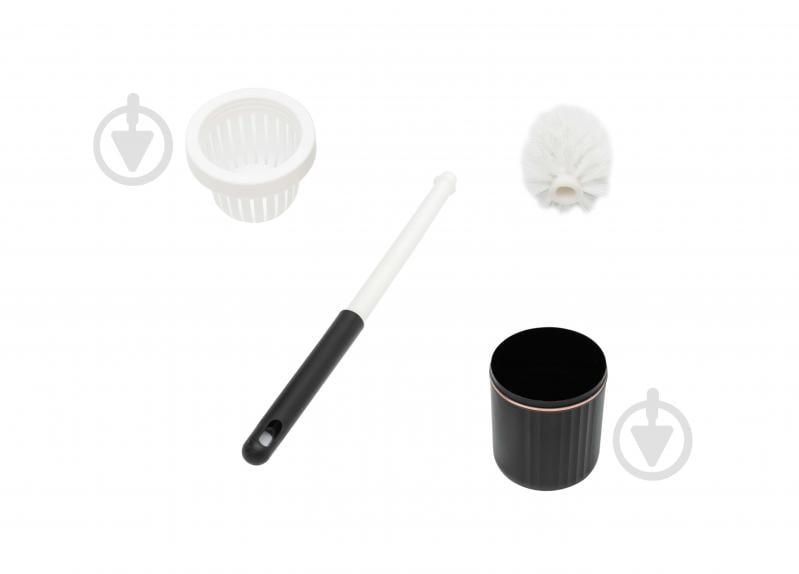 Ершик для унитаза Kornel 2259 B черный - фото 2