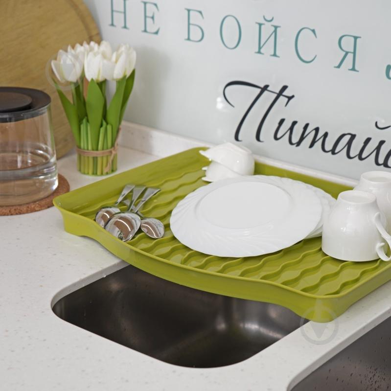 Сушилка для посуды MVM DR-01 Green - фото 4 Сушилка для посуды MVM DR-01 Green - фото 4