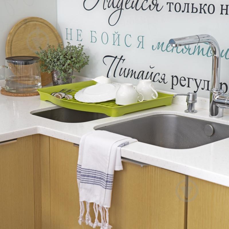 Сушилка для посуды MVM DR-01 Green - фото 5 Сушилка для посуды MVM DR-01 Green - фото 5