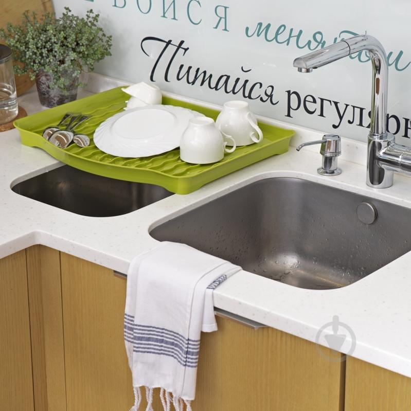 Сушилка для посуды MVM DR-01 Green - фото 7 Сушилка для посуды MVM DR-01 Green - фото 7