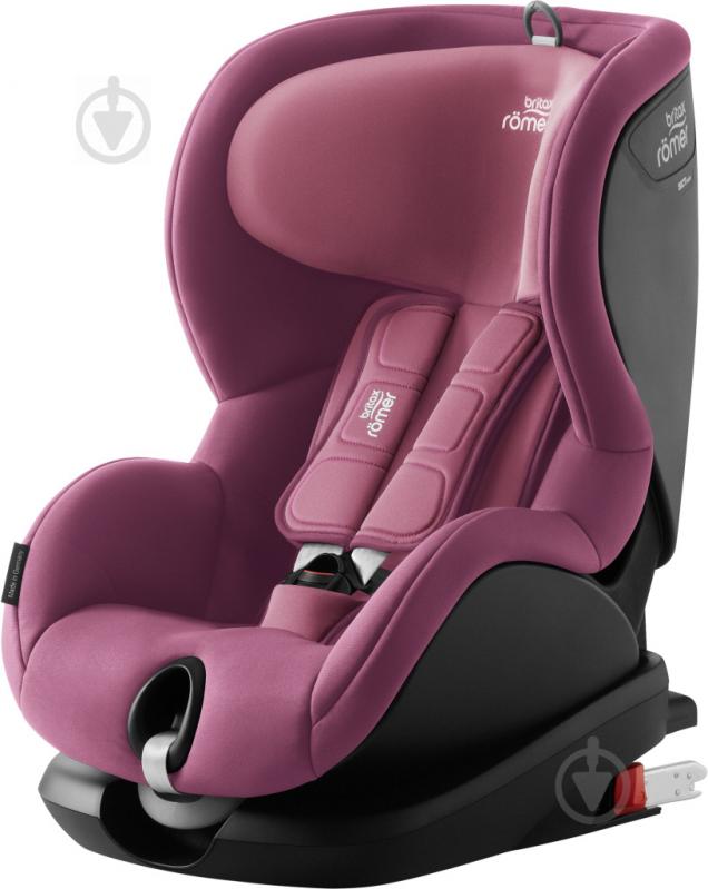 Автокресло Britax-Romer Trifix 2 i-Size Wine Rose темно-розовый 2000029645 - фото 1