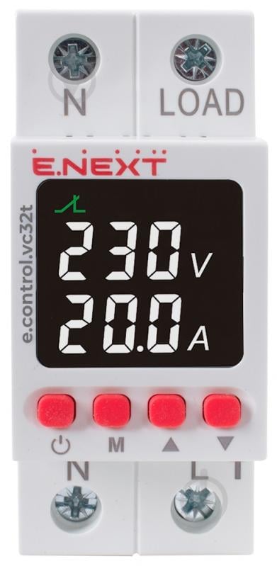 Реле напряжения и тока E.NEXT e.control.vc32t p0690034 - фото 2 Реле напряжения и тока E.NEXT e.control.vc32t p0690034 - фото 2