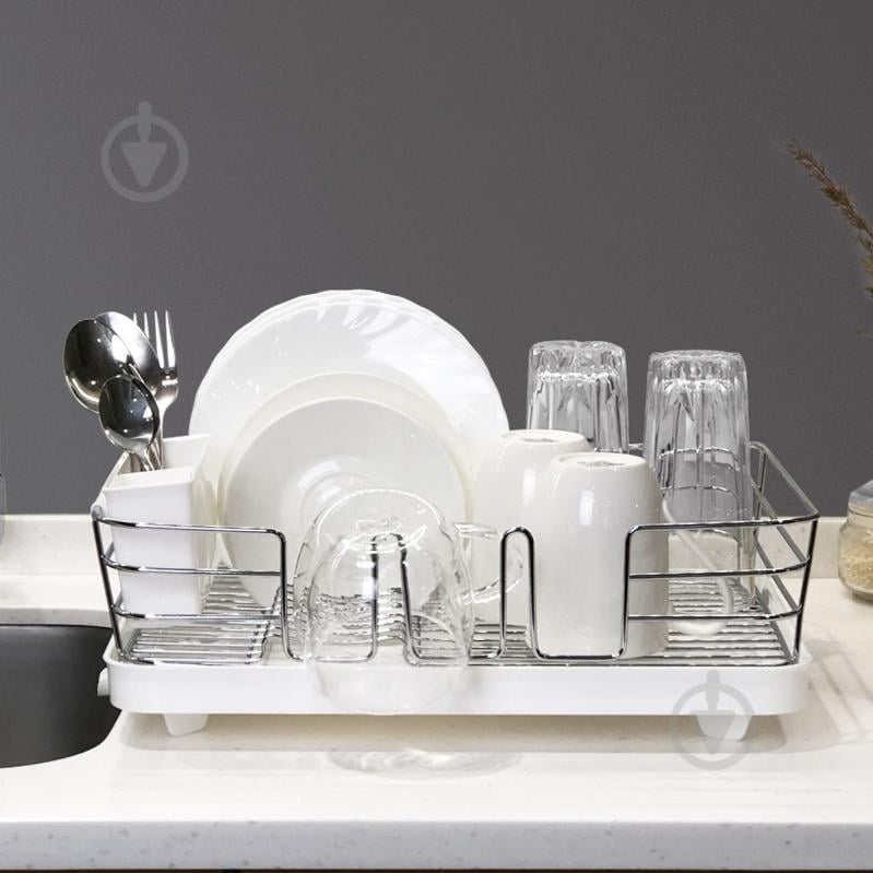 Сушилка для посуды MVM DR-02 White - фото 14