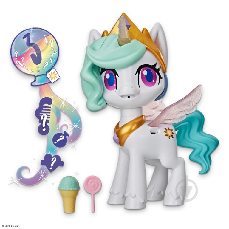 Набор аксессуаров Hasbro MLP Поцелуй Селестии E9107 - фото 1 Набор аксессуаров Hasbro MLP Поцелуй Селестии E9107 - фото 1