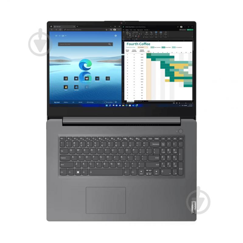 Ноутбук Lenovo V17 G4 IRU 17,3" (83A2001SRA) iron grey - фото 14