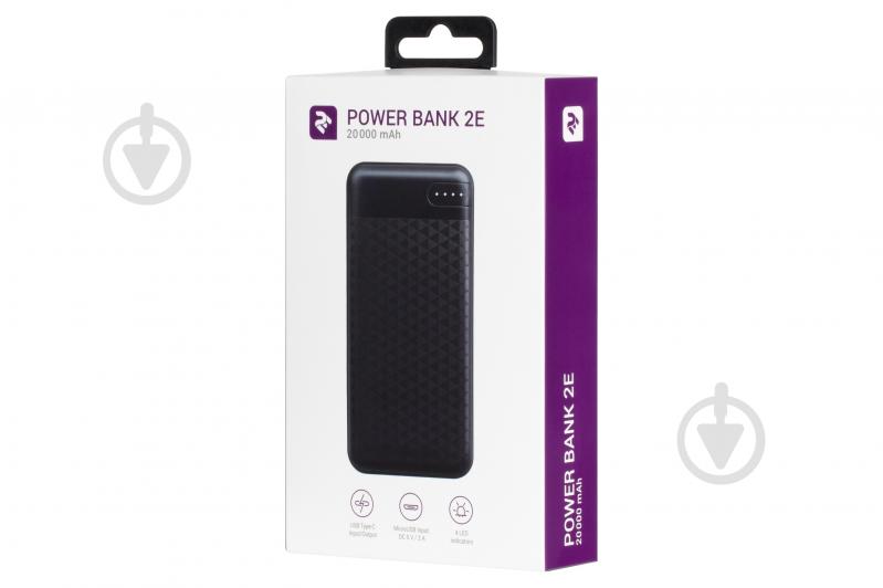 Повербанк 2E 20000 mAh black (2E-PB2011-BLACK) - фото 5