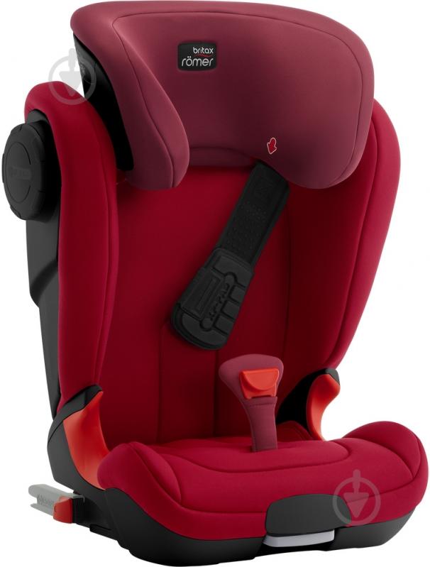 Автокресло Britax-Romer Kidfix II XP SICT Black Series Flame Red красный 2000025248 - фото 4