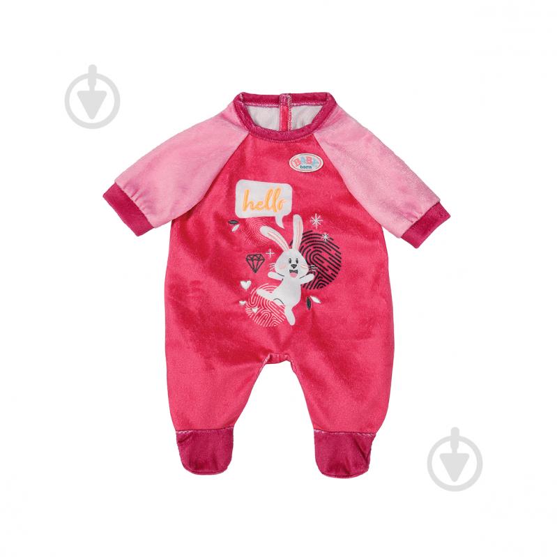 Игровой набор Zapf Baby Born розовый комбинезон 832646 - фото 2