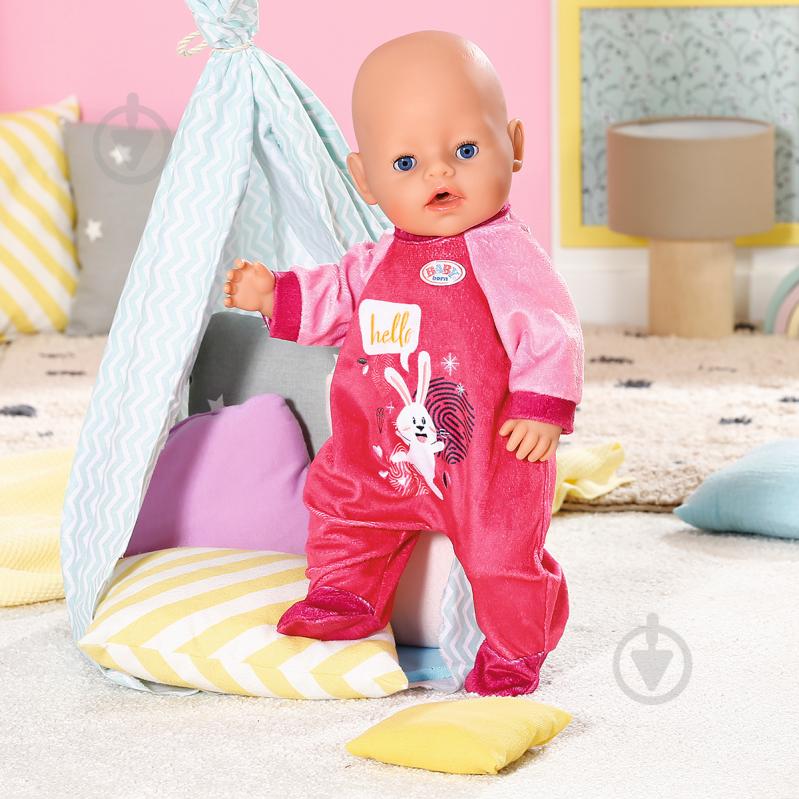 Игровой набор Zapf Baby Born розовый комбинезон 832646 - фото 4