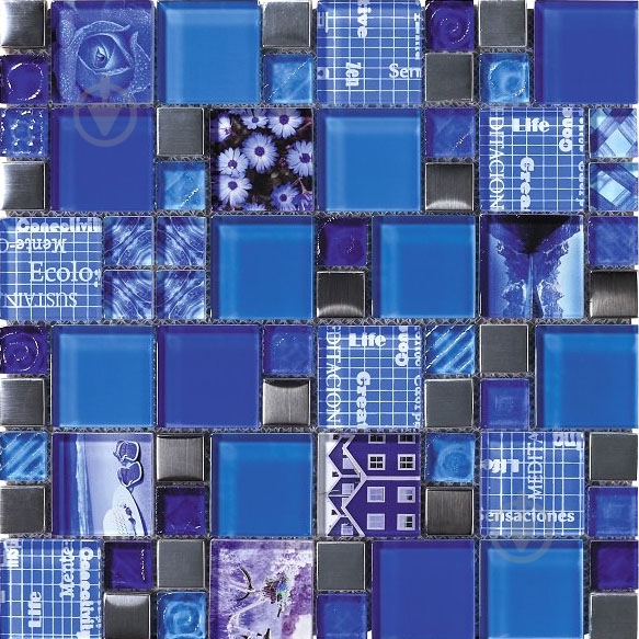 Мозаика Intermatex Carnaval Blue 30x30 - фото 1
