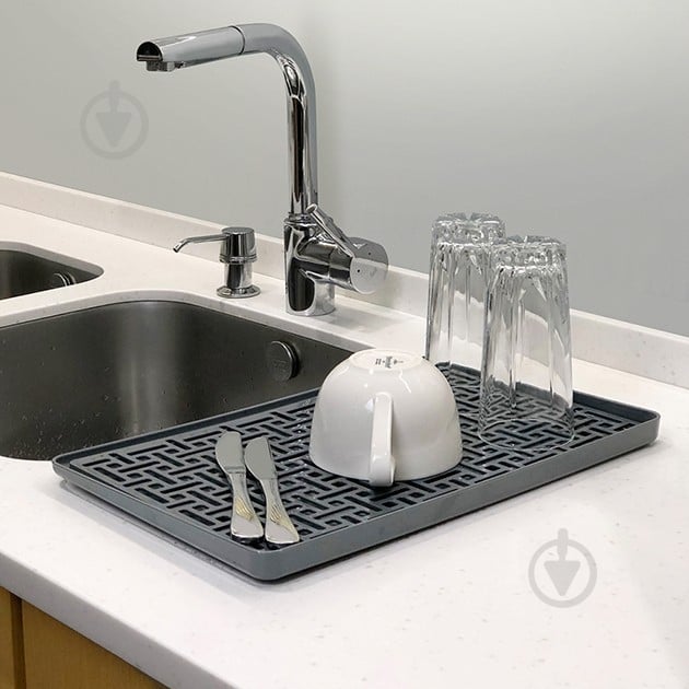 Сушилка для посуды MVM DR-04 Gray - фото 6