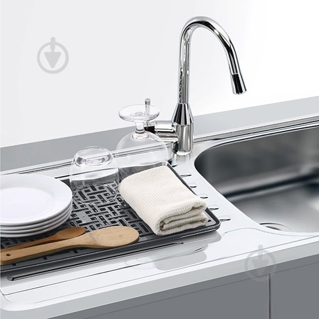 Сушилка для посуды MVM DR-04 Gray - фото 9