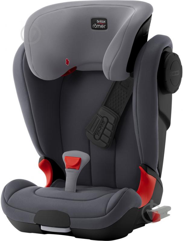 Автокрісло Britax-Romer Kidfix II XP SICT Black Series Storm Grey сірий 2000025573 - фото 1