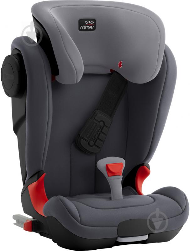 Автокрісло Britax-Romer Kidfix II XP SICT Black Series Storm Grey сірий 2000025573 - фото 4