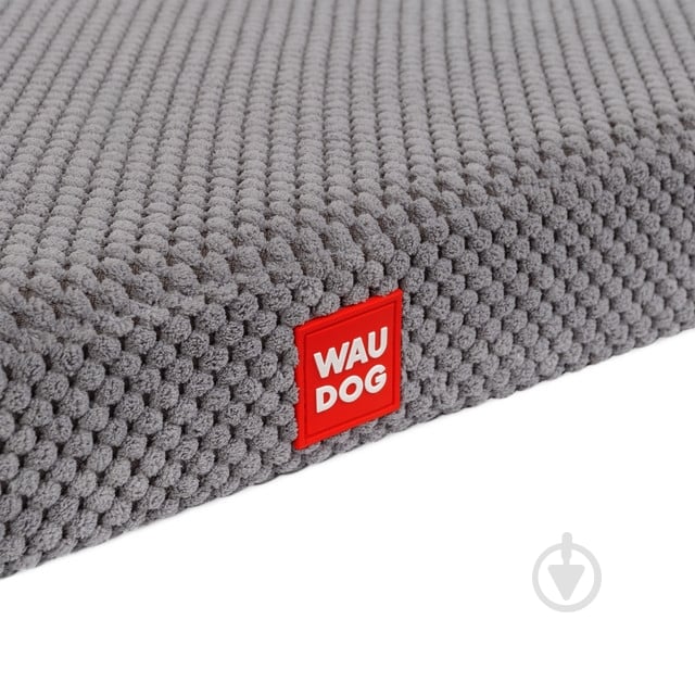 Лежанка Waudog Дорис велюр со съемным чехлом М серая - фото 2 Лежанка Waudog Дорис велюр со съемным чехлом М серая - фото 2