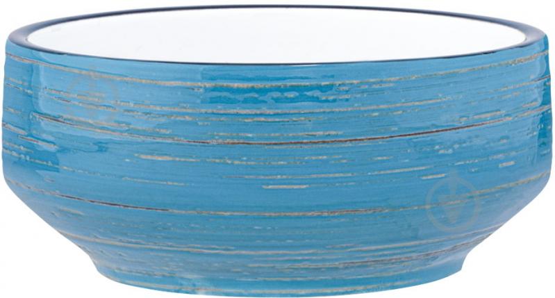 Тарелка для супа Wilmax Spiral Blue 12,5 см 400 мл WL-669638/A