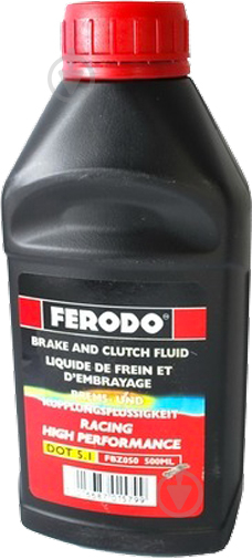 Тормозная жидкость FERODO DOT-5.1 0,5 л (FBZ050C) - фото 1