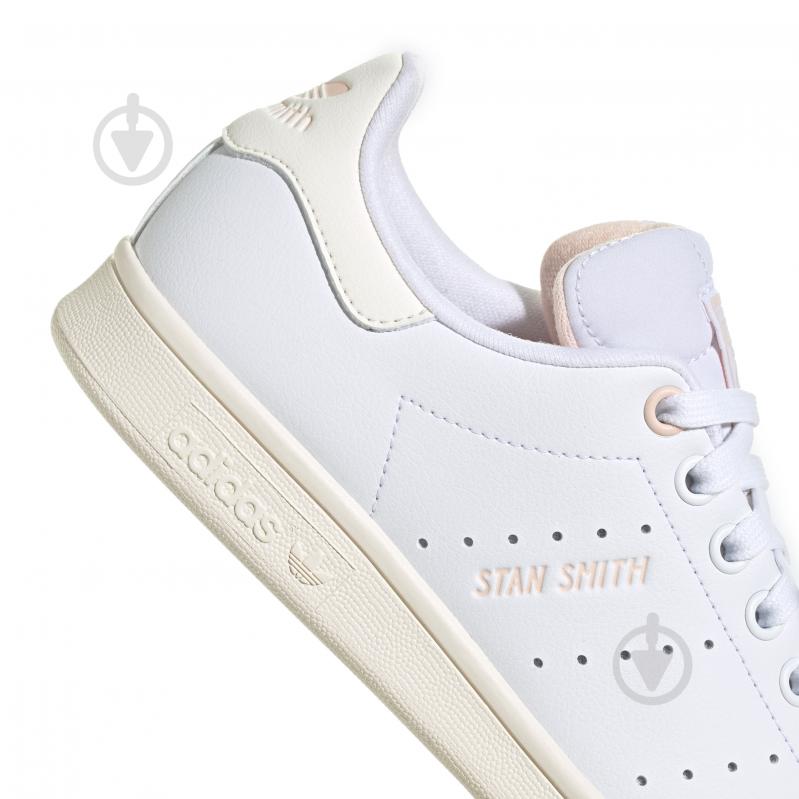 Кроссовки женские демисезонные Adidas STAN SMITH W ID4549 р.37 1/3 белые - фото 8