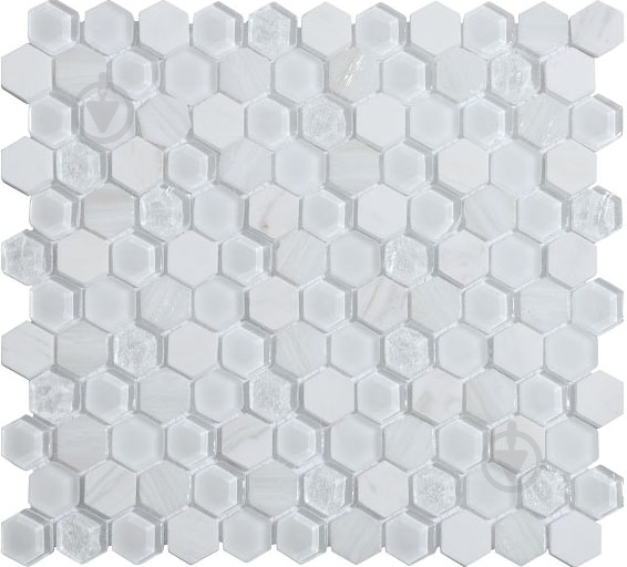 Мозаика Intermatex Living White 30x30 - фото 1