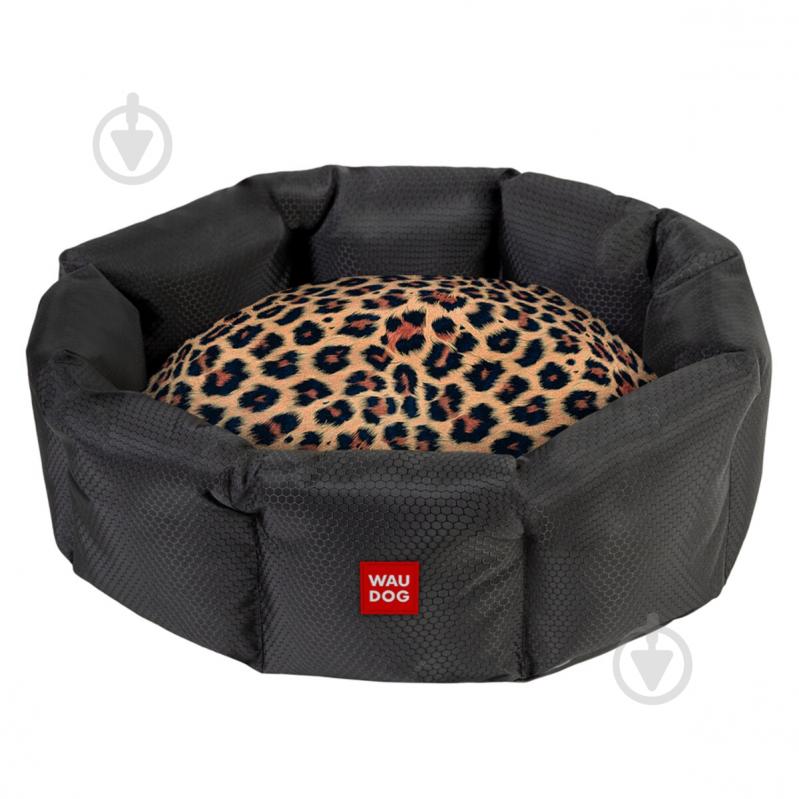 Лежанка Waudog рисунок "Леопард" M - фото 1