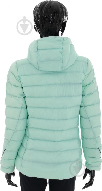 Пуховик женские зимние Adidas Light Down Hooded Jacket AP8736 р.XS зеленый - фото 3