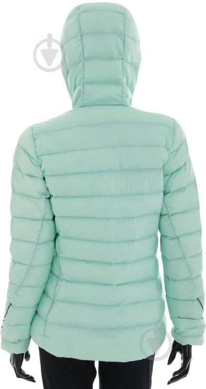 Пуховик женские зимние Adidas Light Down Hooded Jacket AP8736 р.XS зеленый - фото 5