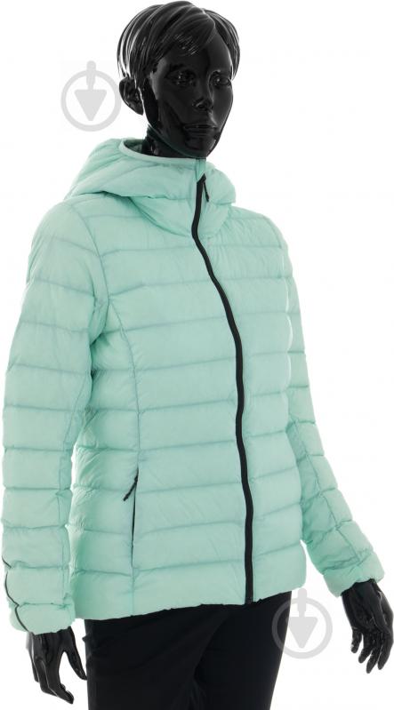 Пуховик женские зимние Adidas Light Down Hooded Jacket AP8736 р.XS зеленый - фото 2