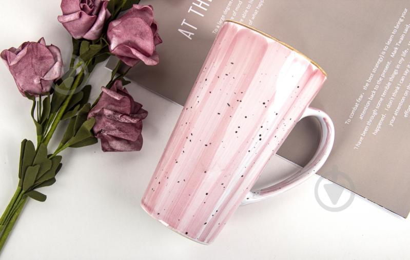 Чашка Bella Vita Dawn Pink 540 мл - фото 4