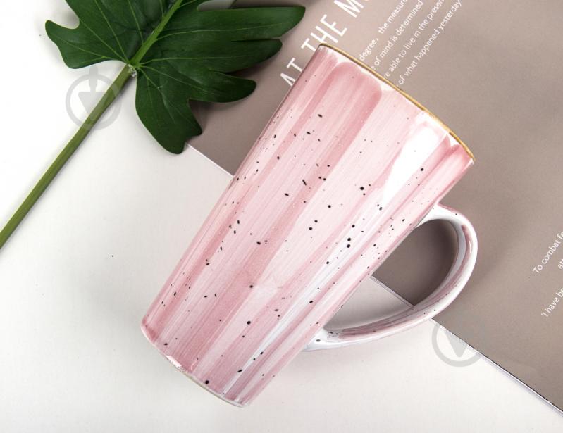 Чашка Bella Vita Dawn Pink 540 мл - фото 3