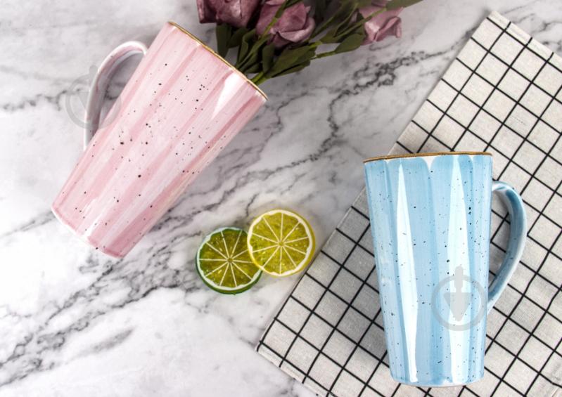 Чашка Bella Vita Dawn Pink 540 мл - фото 5