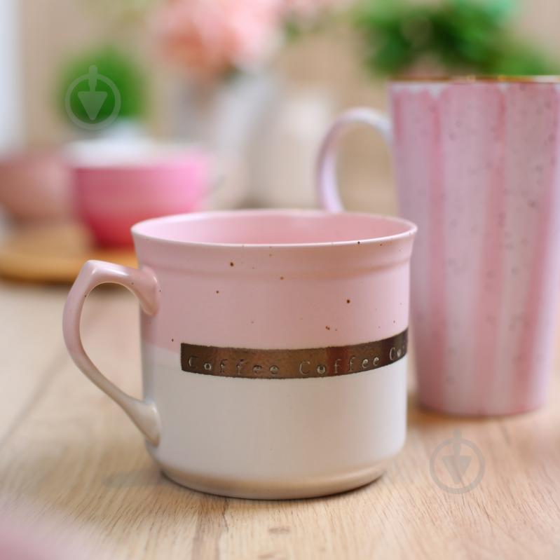 Чашка Bella Vita Dawn Pink 540 мл - фото 7