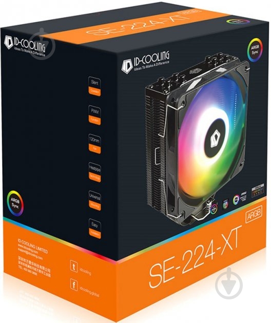 Процесорний кулер ID-Cooling SE-224-XT ARGB v2 - фото 9