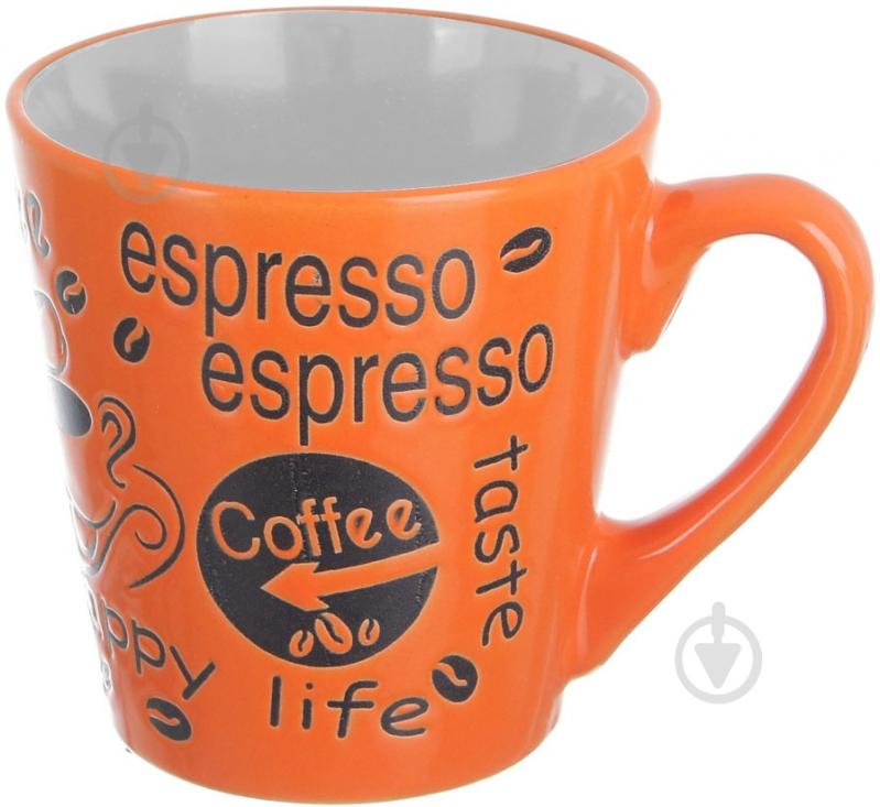 Чашка Bella Vita Espresso Orange 250 мл - фото 1