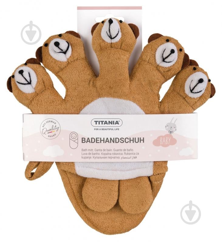 Мочалка TITANIA BEAR 9203 - фото 2 Мочалка TITANIA BEAR 9203 - фото 2