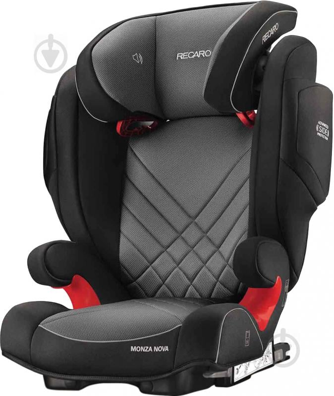 Автокресло RECARO Monza Nova 2 Seatfix carbon black 6151.21502.66 - фото 1