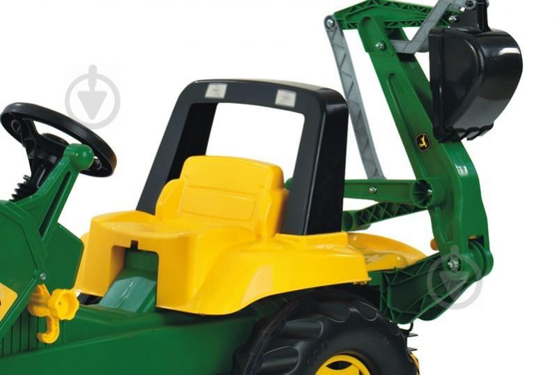 Веломобиль Rolly Toys rollyJunior John Deere 811076 - фото 2